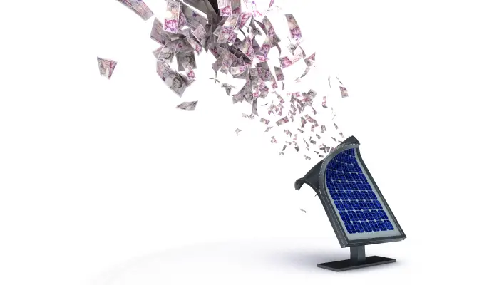Cost of solar panel