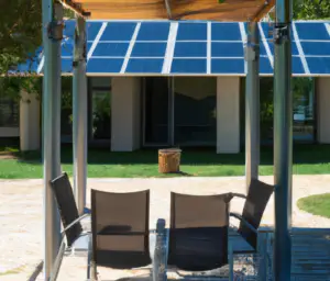 solar panel pergola cost