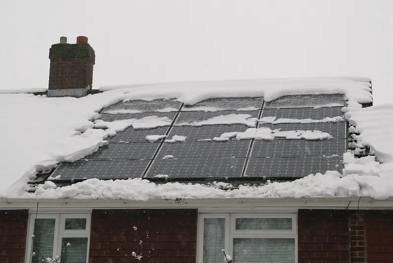 Clearing Snow off solar panels Simplified!
